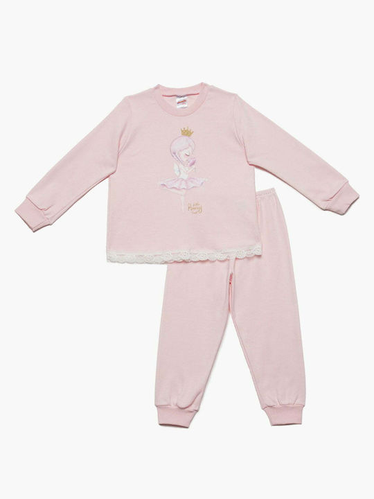 Minerva Pijama pentru copii De bumbac Roz