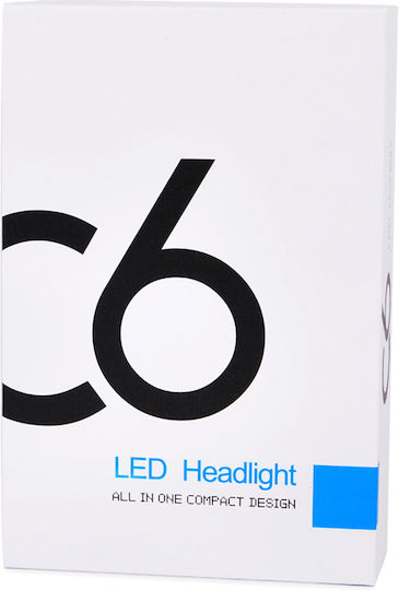 Autoline Lamps Car H1 LED 6500K Cold White 12-24V 30W 2pcs