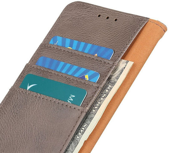 Edge 50 Ultra 5g Wallet Piele Kaki (Motorola Edge 50 Ultra)