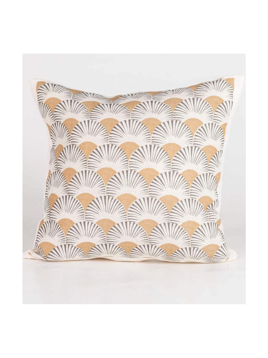 Borea Decorative Pillow Case Design 64 Made of 100% Cotton Multicoloured 45x45cm