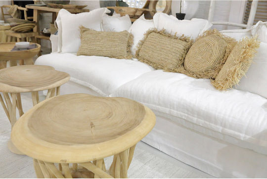 Soulworks Sofa Cushion Trento 100% Cotton Beige 50x50cm