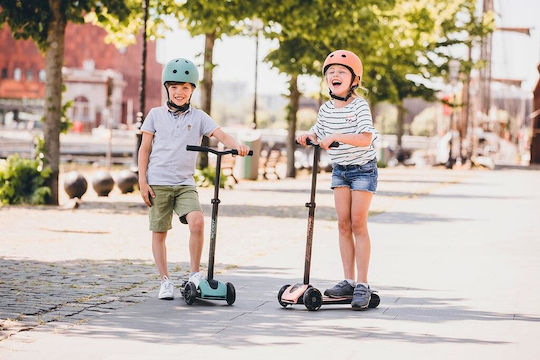 Scoot & Ride Kids Scooter Highwaykick 5 LED 3-Wheel for 5+ Years Orange