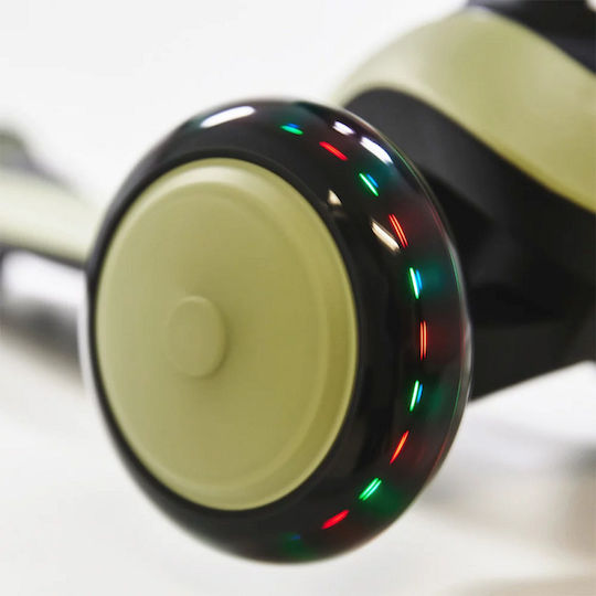 Kinderkraft Kinderroller Halley 3-Rad mit Sitz Steinweiß