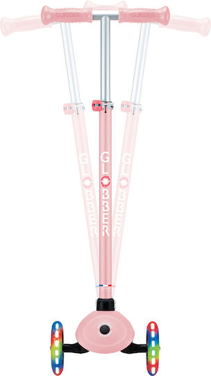 Globber Kinderroller Klappbar 3-Rad Für 3+ Jahre Rosa