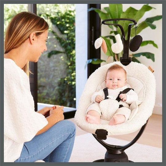 Babymoov Електрически Релакс Бебе Swoon Бял за Дете до 9кг