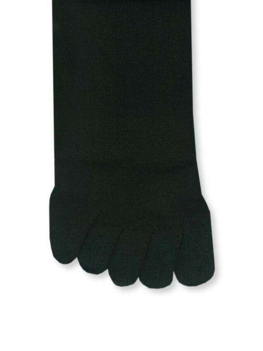 Ytli Cotton Sock Toe Toe Socks Solid Color