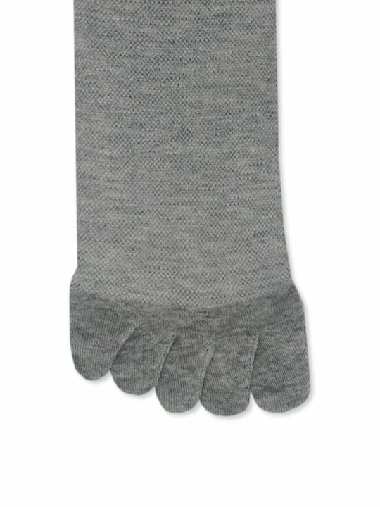 Ytli Βαμβακερή Κάλτσα Δάχτυλα Toe Socks Μονόχρωμη