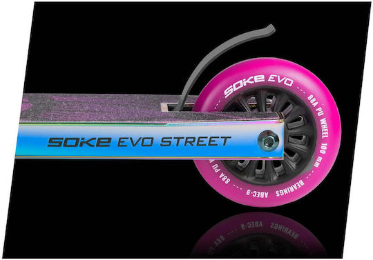 Soke Kinderroller Evo Street 2-Rad Schwarz