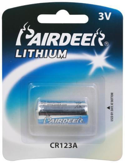Lithium Battery CR123A 3V Disposable Long Life 10pcs