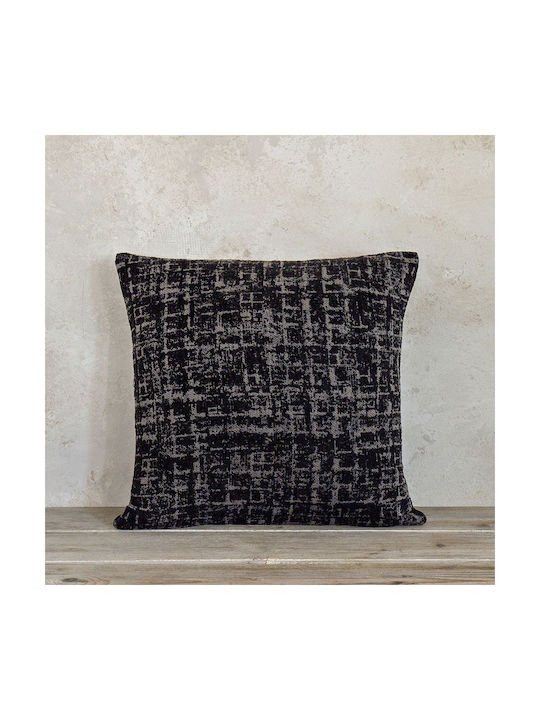 Nima Μαξιλάρι Καναπέ Cantata Black 45x45εκ.
