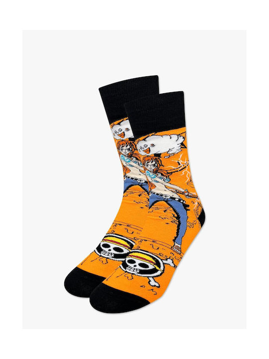 Cotton Sock Designs One Piece Nami