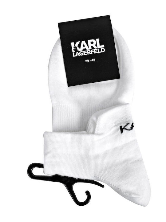 Karl Lagerfeld Чорапи Бели 1Пакет