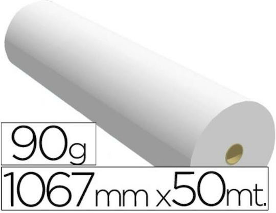 Plotter Paper Roll 1067mm x 50m