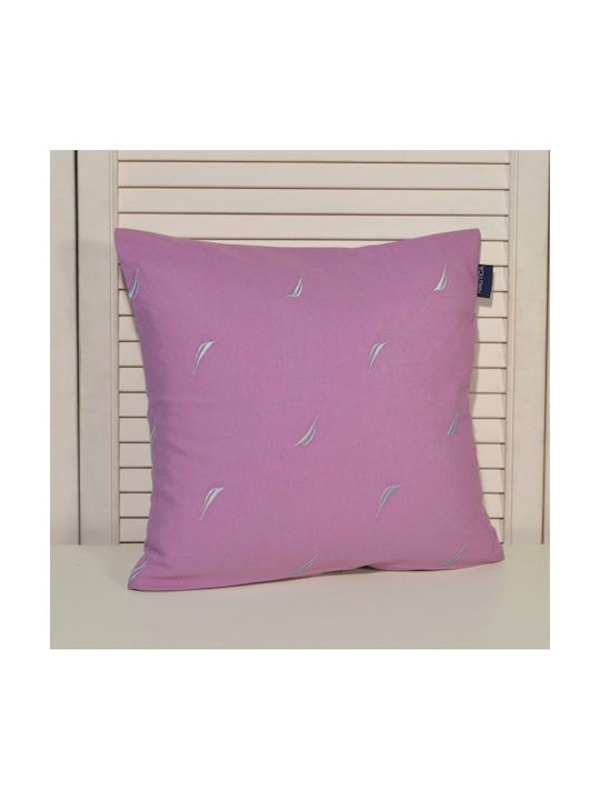 Nautica Decorative Pillow Case 224 223 Lilac / Grey 40x40cm