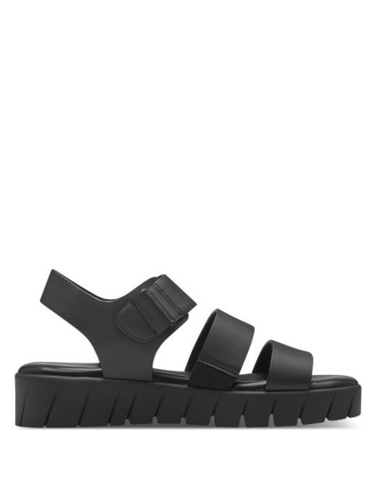 S.Oliver Women's Flat Sandals Anatomic in Black Color