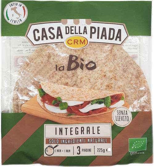 Casa Della Piada CRM Τορτίγια Σιταριού Πιαντίνα 225gr 3τμχ