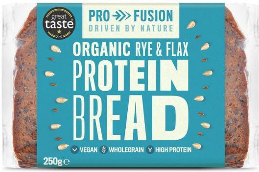 Profusion Organic Living Toast Bread Rye Protein 250gr