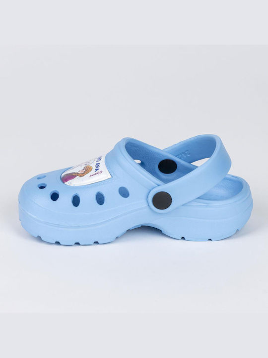 Disney Children's Beach Clogs Light Blue