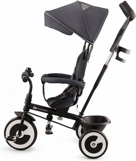 Kinderkraft Aston New Convertible with Parental Handle for 9 Months Malachite Gray