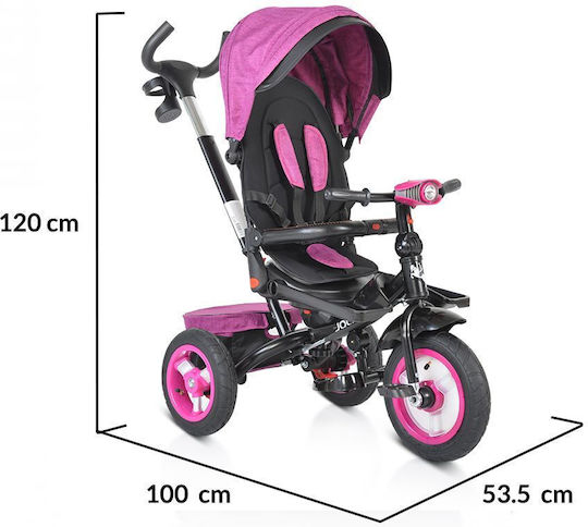 Byox Jockey Air Foldable and Convertible for 1-5 Years Purple