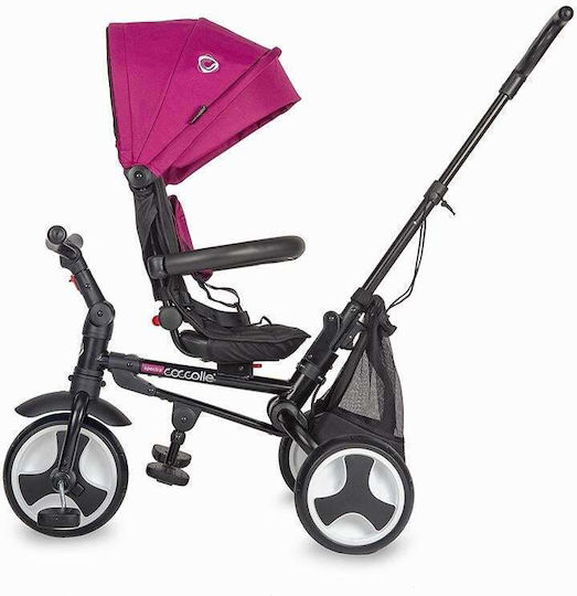 Coccolle Spectra Foldable & Convertible Kids Tricycle For 1-3 Years Magenta
