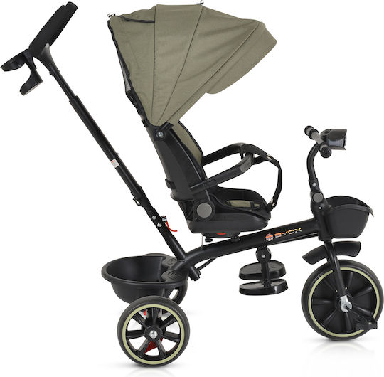 Byox Summer Convertible with Parental Handle for 12 Months Green