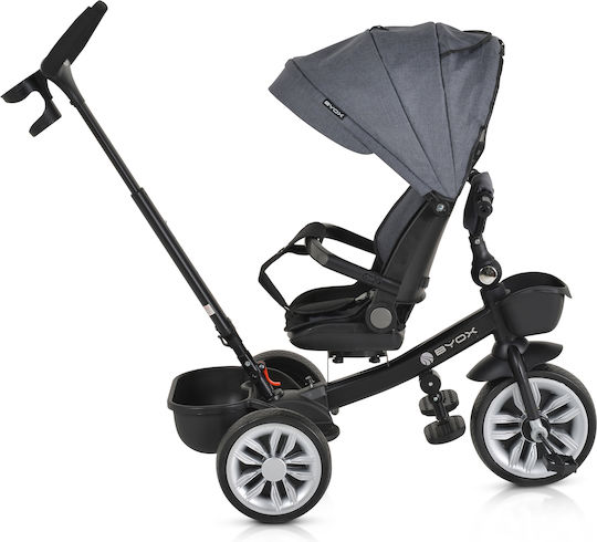 Byox Space Convertible with Parental Handle for 12 Months Gray