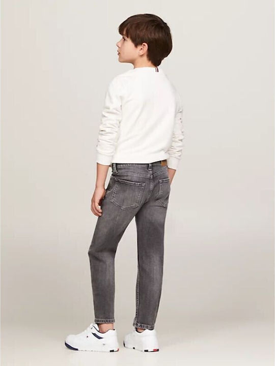Tommy Hilfiger Archive Παιδικό Τζιν Παντελόνι Γκρί (Gray)