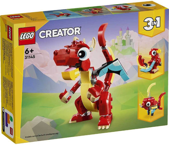 Lego Creator Red Dragon for 6+ Years