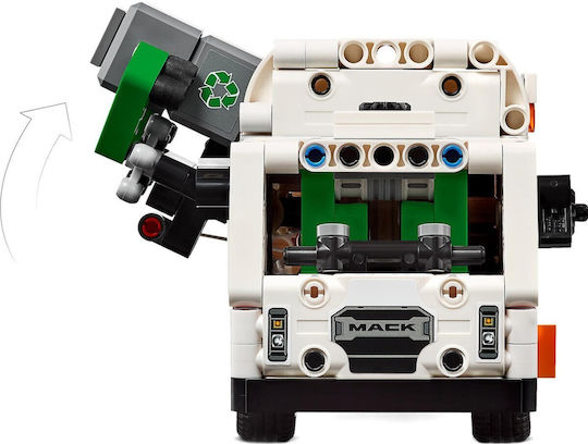 LEGO Technic Mack® Lr Camion de Gunoi Electric pentru 8+ Ani 503 Piese