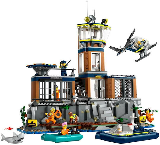 LEGO City Police Prison Island για 7+ Ετών 980τμχ