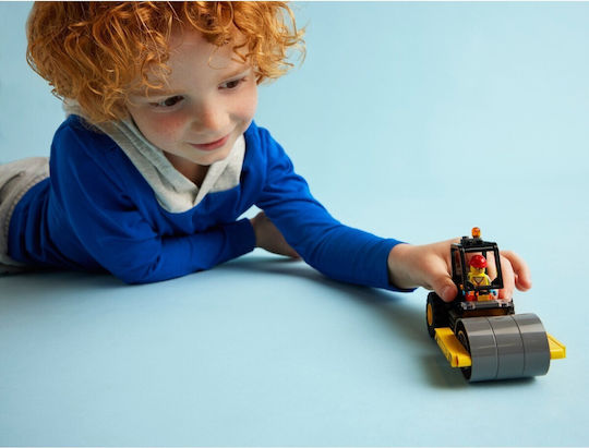 LEGO City Bauklötze Dampfwalze für 5+ Jahre 78 Stück