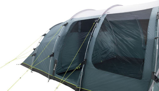 Outwell Sky 6 Summer Camping Tent Tunnel Grey With Double Cloth For 6 People 320x480x200cm