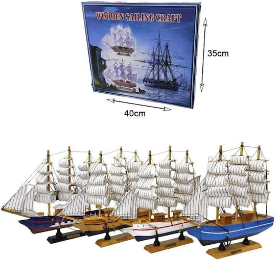 Wooden Miniature Ship Greece