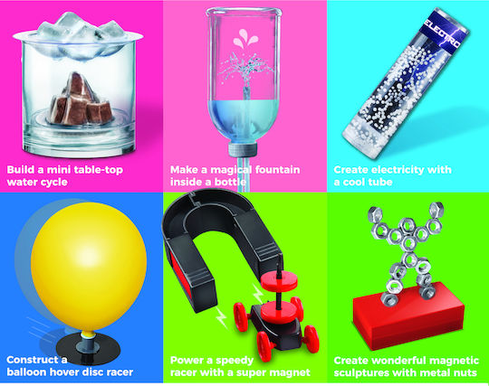 4M Scientific Discoveries Vol. 1 - 42 Experiments, Steam Kids STEM Joc Educațional Experimente pentru 5+ Ani