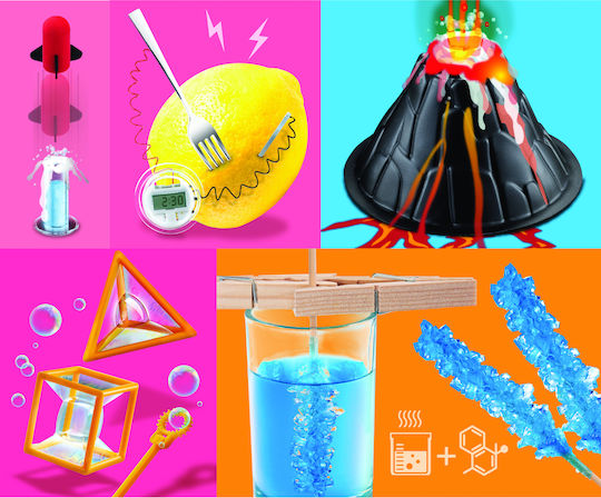 4M Scientific Discoveries Vol. 1 - 42 Experiments, Steam Kids STEM Joc Educațional Experimente pentru 5+ Ani