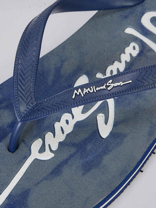 Men's Flip Flops Blue