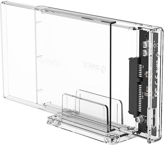 Orico Case for Hard Drive 2.5" SATA III with Connection USB 3.0 Transparent
