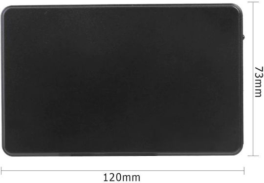 Retoo Θήκη για Σκληρό Δίσκο 2.5" SATA III με σύνδεση USB 2.0