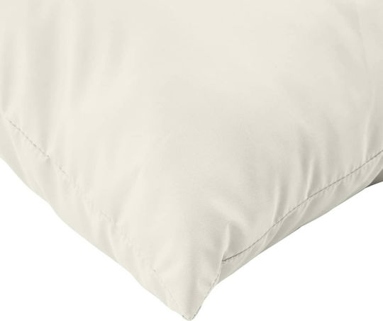 vidaXL Palace Cushion for Pallet Bench with Backrest Beige 3 Pieces 60x60cm