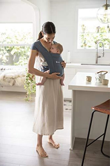 Ergobaby Κλασικός Μάρσιπος Embrace Oxford Blue με Μέγιστο Βάρος 11.3kg
