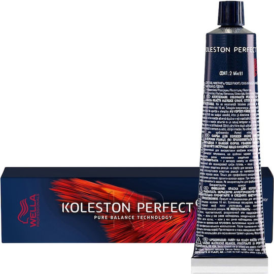 Wella Professionals, Koleston Perfect Me+, Перманентна боя за коса, 6/34 Тъмно русо златисто червено, 60 мл