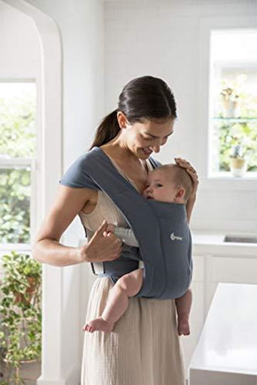 Ergobaby Κλασικός Μάρσιπος Embrace Oxford Blue με Μέγιστο Βάρος 11.3kg