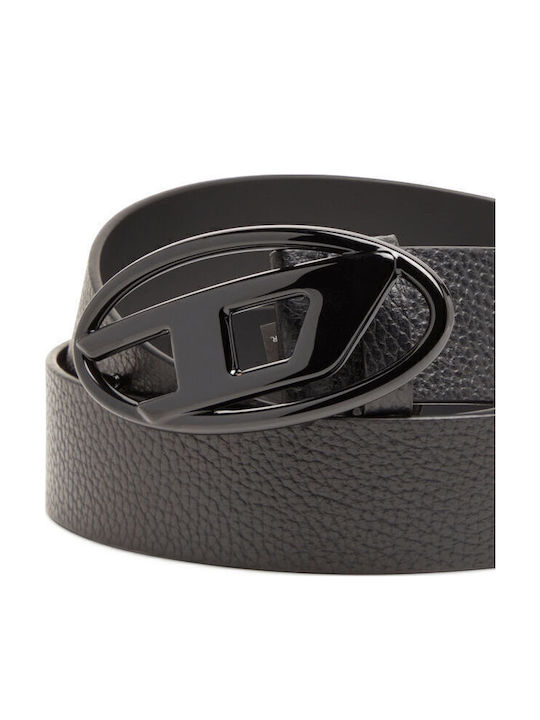 Men's Belt Leather Black
