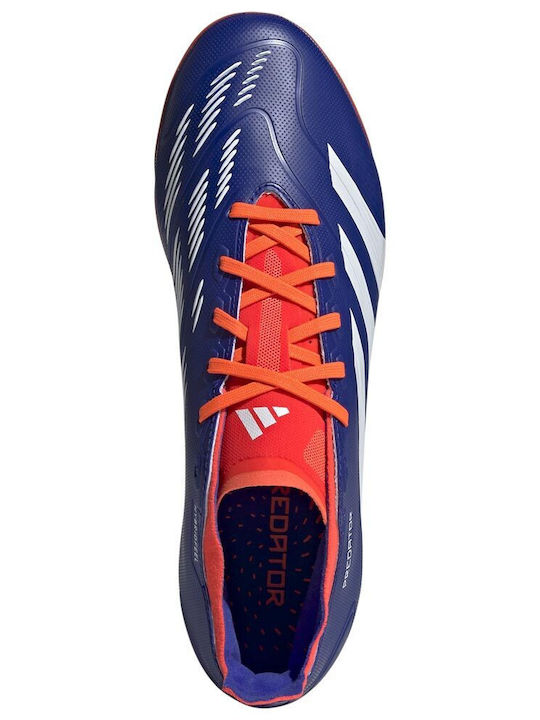 Adidas Predator League AG Χαμηλά Ποδοσφαιρικά Παπούτσια με Τάπες Μπλε