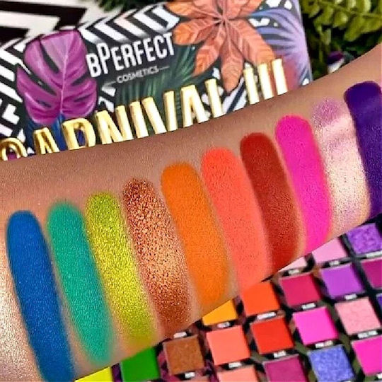 BPerfect Cosmetics Stacey Marie Carnival III Παλέτα με Σκιές Ματιών σε Στερεή Μορφή