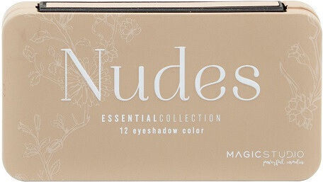 Magic Studio 6 Collection Nudes Palette mit Gepressten Lidschatten in Formulierung in Mehrfarbig 6.6gr