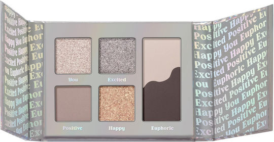 Essence Dont Worry Be Mini Paletă cu Fard de Pleoape în Formă Pudră Presată 5gr