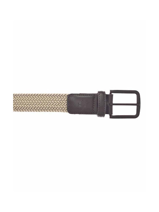 Fynch Hatton Men's Elastic Belt Beige