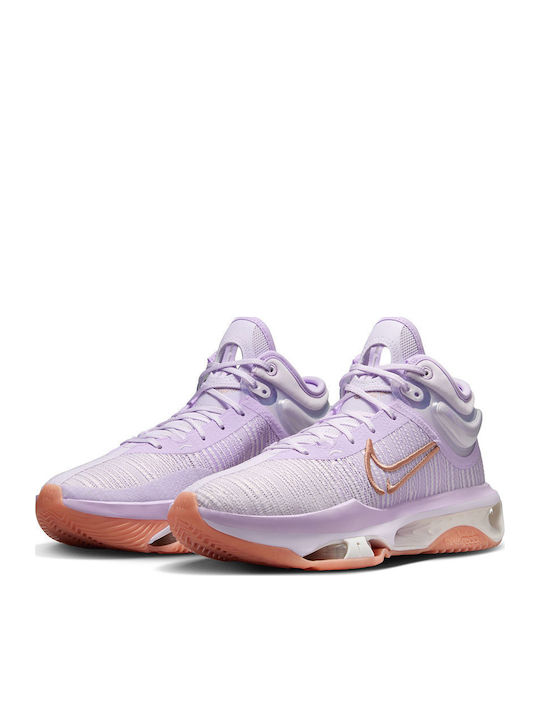 G.T. Jump 2 High Basketball Shoes Barely Grape / Lilac Bloom / Dusted Clay / Metallic Red Bronze